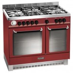 Baumatic BCD925BDY 90cm Twin Cavity Dual Fuel Range Cooker in Red