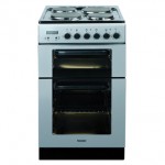 Baumatic BCE520SL 50cm Slot in Twin Cavity Electric Cooker in Silver