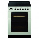 Baumatic BCE625IV 60cm Twin Cavity Electric Cooker in Ivory