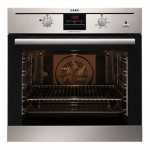 AEG BE330362KM Built In Multifunction Electric Single Oven in St Steel