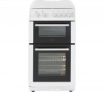 Belling BELLING  FS50GTCL 50 cm Gas Cooker - White & Black in White