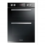 Baumatic BODM984B Integrated Double Oven in Black