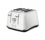 Delonghi Brillante CTJ4003.W 4-Slice Toaster in White