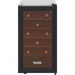 Baumatic BW18BL Free Standing Wine Cooler in Black