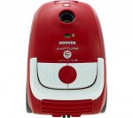 Hoover Capture CP71 CP01001 Cylinder Vacuum Cleaner - Red & White, Red