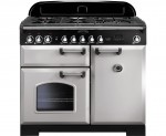Rangemaster Classic Deluxe CDL100DFFRP/C Free Standing Range Cooker in Royal Pearl