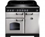 Rangemaster Classic Deluxe CDL100EIRP/C Free Standing Range Cooker in Royal Pearl