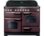Rangemaster Classic Deluxe CDL110ECTP/C Free Standing Range Cooker in Taupe / Chrome