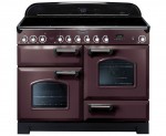 Rangemaster Classic Deluxe CDL110EITP/C Free Standing Range Cooker in Taupe / Chrome