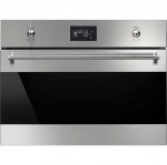 Smeg Classic SF4390VCX Integrated Steam Oven in Stainless Steel