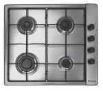 Candy CLG64SPX Gas Hob - Stainless Steel, Stainless Steel
