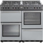 Belling COUNTRYCLASSIC100DF Free Standing Range Cooker in Silver