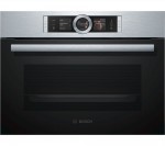 Bosch CSG656BS1B Compact Electric Steam Oven - Stainless Steel, Stainless Steel