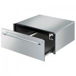 Smeg CT3029X Integrated Warming Drawer, Stainless Steel