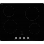 Smeg Cucina S264C Integrated Electric Hob in Black