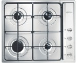 Smeg Cucina S64S Integrated Gas Hob in Stainless Steel