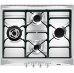 Smeg Cucina SR264XGH Integrated Gas Hob in Stainless Steel