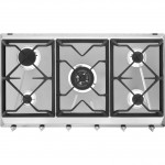 Smeg Cucina SRV596GH5 Integrated Gas Hob in Stainless Steel