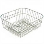 Smeg DB34 Single Stainless Steel Drainer Basket to Fit 34cm Bowl