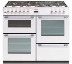 Belling DB4 100DF Dual Fuel Range Cooker in White