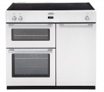 Belling DB4 90Ei Electric Induction Range Cooker in White
