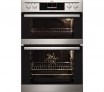 Aeg DE401302DM Electric Double Oven - Stainless Steel, Stainless Steel