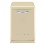 Smeg DF6FABP2 50s Style 60cm 12 Place Dishwasher in Cream A
