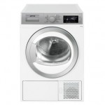 Smeg DHT81LUK 8kg Heat Pump Condenser Tumble Dryer in White A Rated