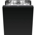 Smeg DI613AE Integrated Dishwasher in Black