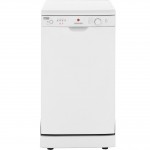 Hoover Dynamic HEDS1064 Free Standing Slimline Dishwasher in White