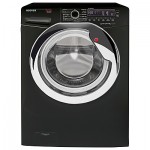 Hoover Dynamic Next Classic WDXCC5962B Freestanding Washer Dryer, 9kg Wash/6kg Dry Load, A Energy Rating, 1500rpm Spin, Black