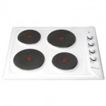 Hotpoint E604W 60cm STYLE Electric Sealed Plate Hob in White