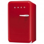 Smeg FAB10LR 55cm Small Retro FAB Fridge Ice Box in Red A Rated