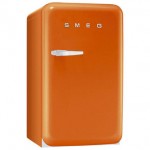 Smeg FAB10RO 55cm Small Retro FAB Fridge Ice Box Orange A Rated