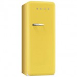 Smeg FAB28QG1 60cm Retro FAB Fridge With Ice Box In Yellow A Rated