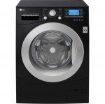 LG FH495BDN8 Free Standing Washing Machine in Black