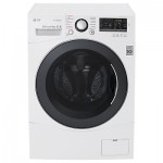 LG FH4A8JDS2 Freestanding Washing Machine, 10kg Load, A+++ Energy Rating, 1400rpm Spin in White