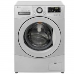 LG FH4A8TDN4 Free Standing Washing Machine in Silver