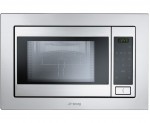 Smeg FME20TC3 Integrated Microwave Oven in Stainless Steel