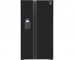 Samsung G-Series RSG5MUBP1/X Free Standing American Fridge Freezer in Black Gloss