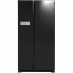 Samsung H-Series RS7527BHCBC Free Standing American Fridge Freezer in Black Gloss