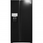 Samsung H-Series RS7567BHCBC Free Standing American Fridge Freezer in Black Gloss