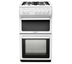 Hotpoint HAG51G Gas Cookers in White