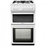Hotpoint HAG51P Gas Cooker in White