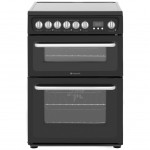 Hotpoint HARE60K Free Standing Cooker in Black
