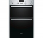 Siemens HB43MB520B Electric Double Oven - Stainless Steel, Stainless Steel