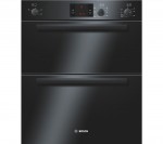 Bosch HBN13B261B Electric Built-under Double Oven in Black