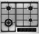 Aeg HG65SY4550 Gas Hob - Stainless Steel, Stainless Steel