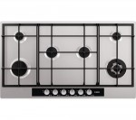 Aeg HG956440SM Gas Hob - Stainless Steel, Stainless Steel