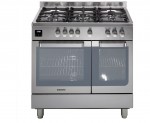 Hoover HGD9395IX Free Standing Range Cooker in Stainless Steel